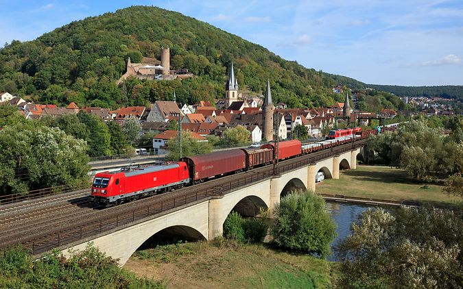 Einfach auf die Schiene